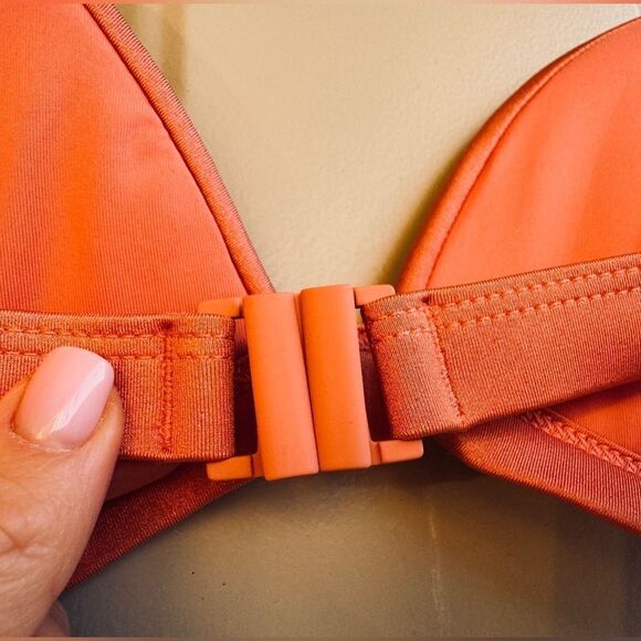 ZIMMERMANN Triangle bikini top Peach - Picture 7 of 9